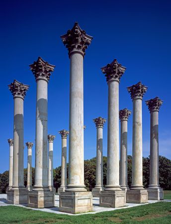 The Capitol Columns at the Washington Aboretum, Washington, D.C.