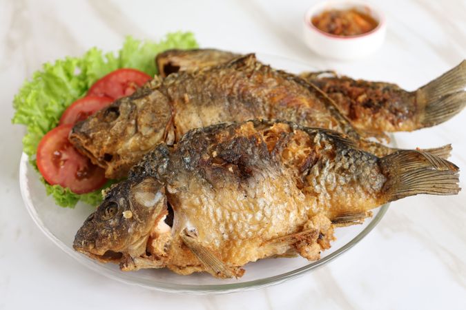 Fried Golden Fish
