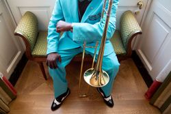 Washington, DC, USA - Oct 15, 2015: Member of the Buena Vista Social Club at an official celebration