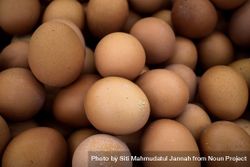Close up of eggs for sale in market 0KMyGM