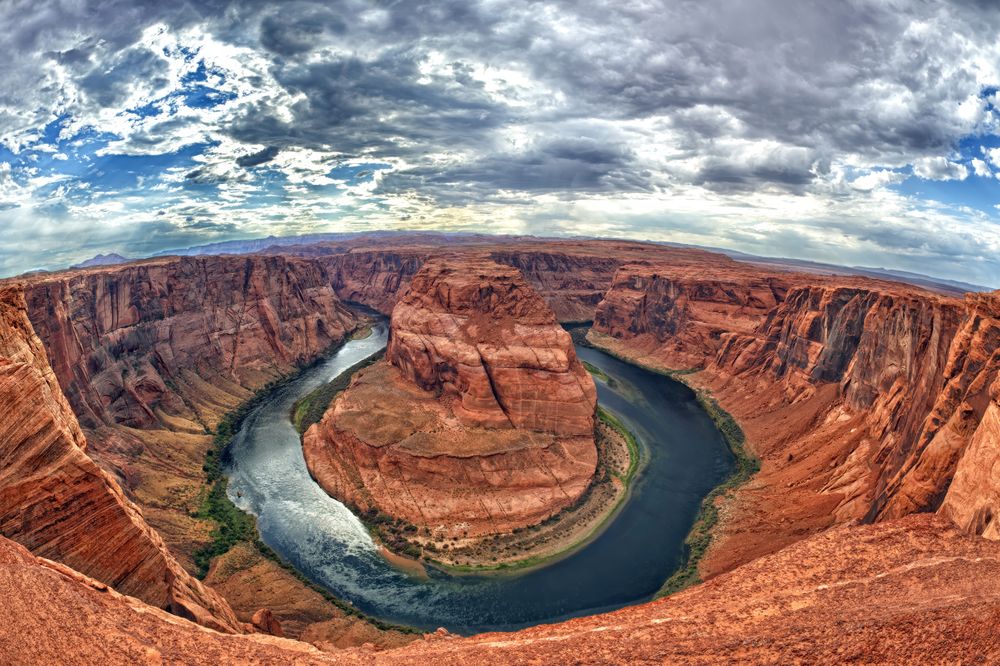 horseshoe bend colorado river view