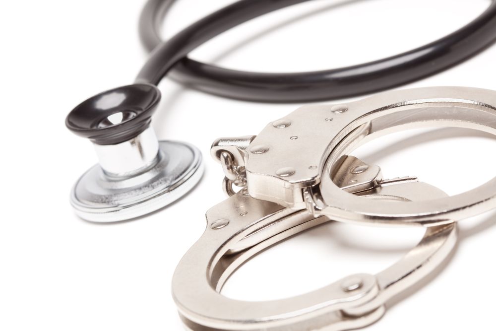 Stethoscope and Handcuffs