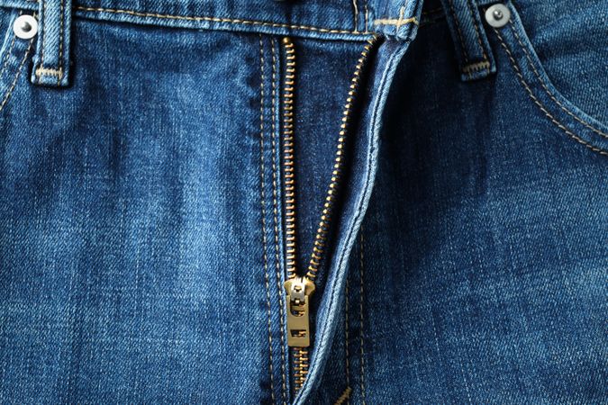 Concept of jeans, casual clothes concept, jeans as daily wear