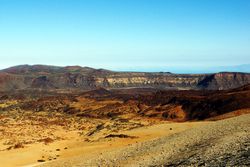 Volcano of Teide from above