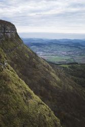 Green mountain valley
