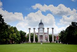 The University of Missouri located in Columbia, Missouri 25nq80