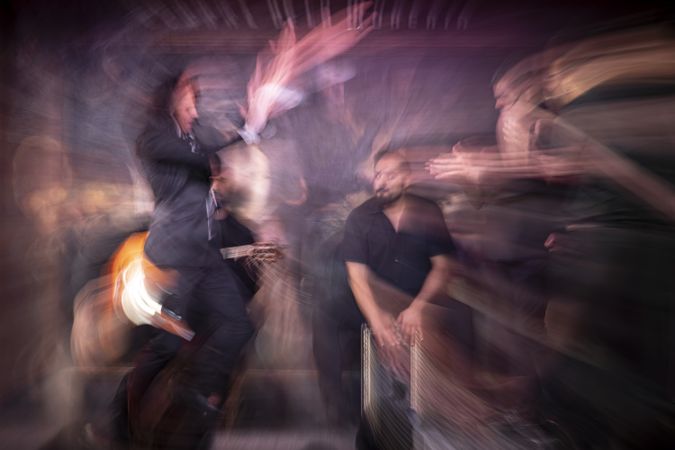 Flamenco performance on stage