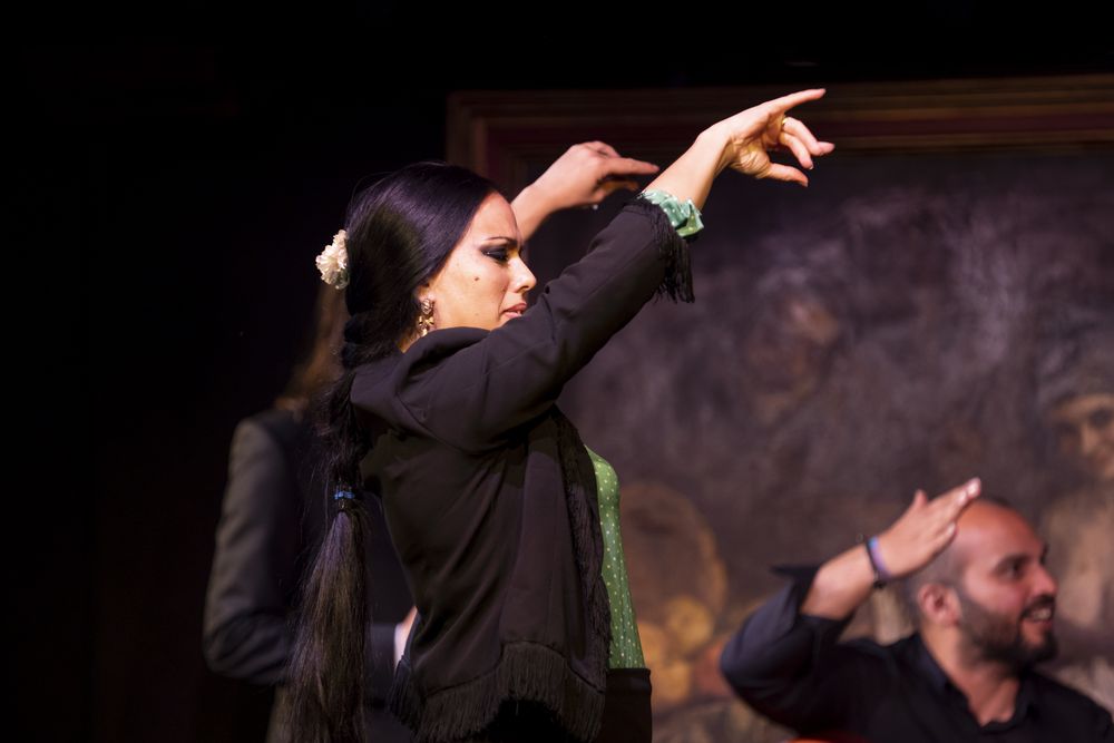 Flamenco performance on stage