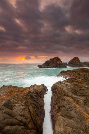 Dramatic Sunset Sky