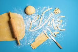 Rolling and cutting artisan pasta