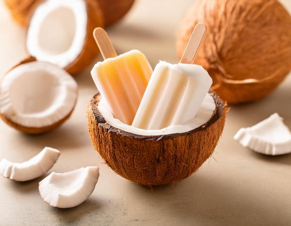 coconut popsicle