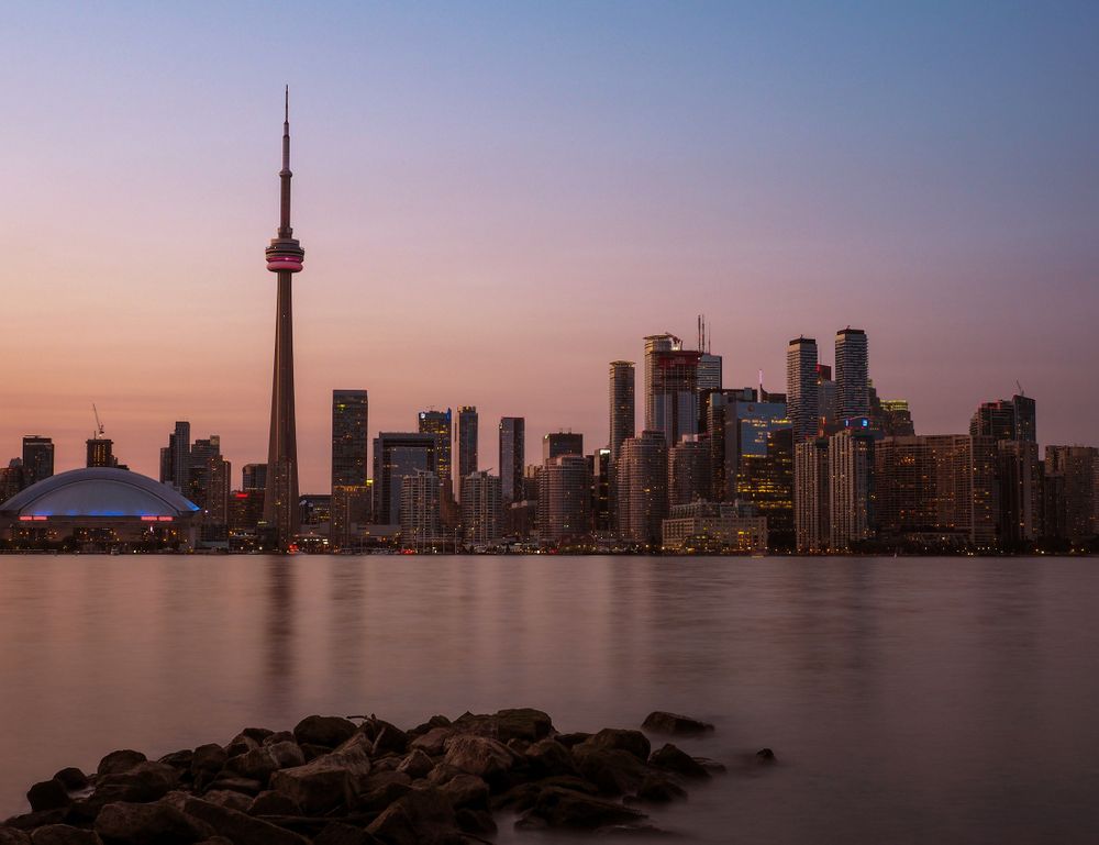 Toronto Skyline from the Centre Island