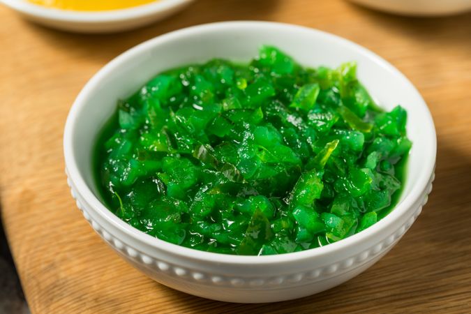 Chicago Style Neon Pickle Relish