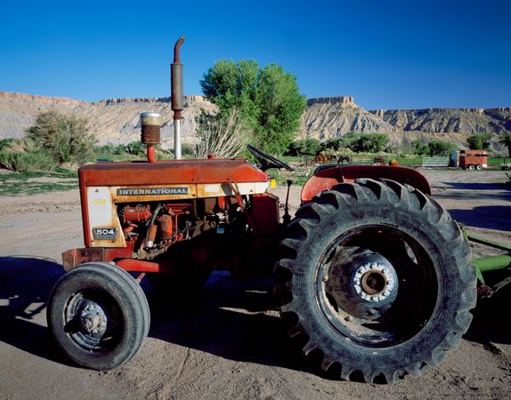 Old tracktor near Moab, Utah