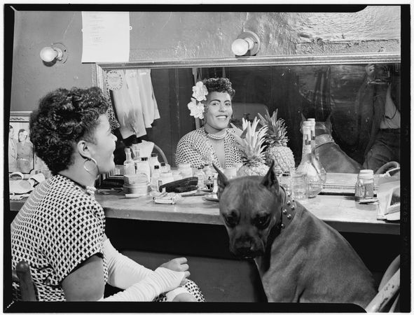 New York City, New York, USA - June, 1946: Portrait of Billie Holiday