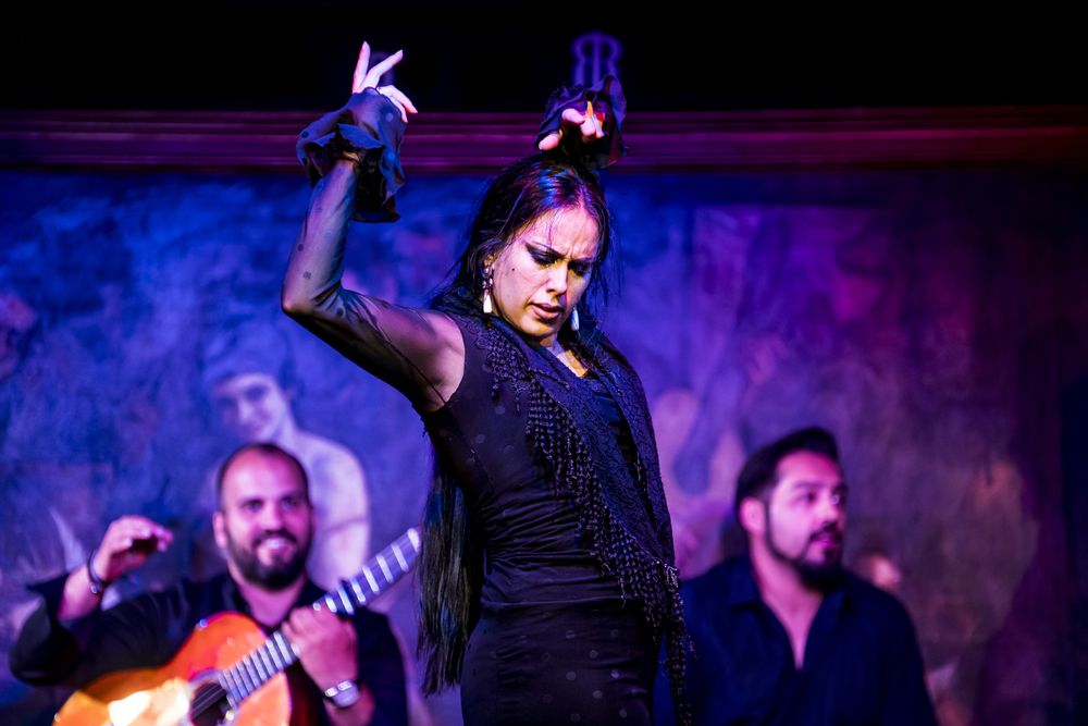 Flamenco performance on stage