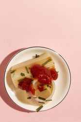 Delicious pasta with tomato sauce