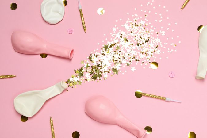 Concept of party and celebration, accessories for party
