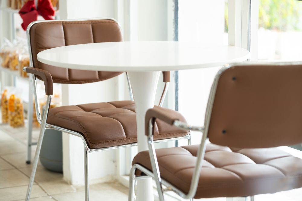 Chair in coffee shop