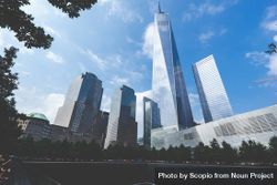 9/11 memorial building in New York, New York, United States 4232Kb