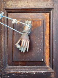 Patmian Tied Hand knocker