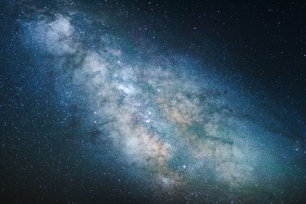 Milky way sky