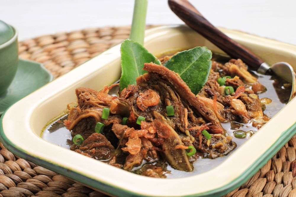 Indonesian Soup Dish Originating from Bugis and Makassar Traditions