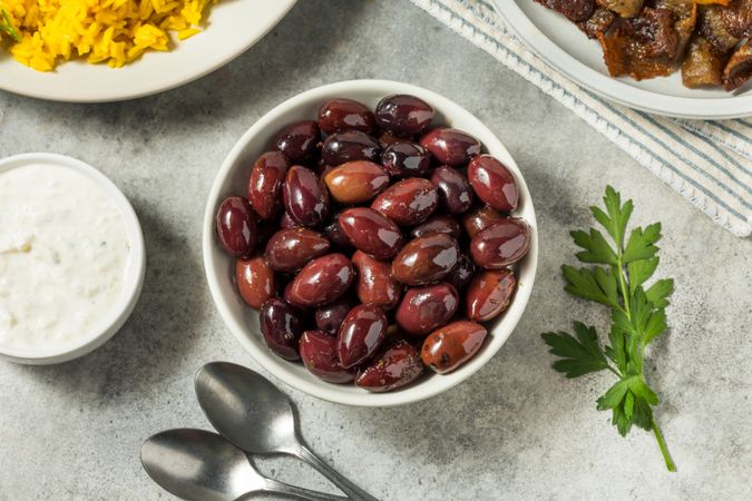 Organic Red Greek Kalamata Olives