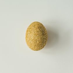 Golden glitter Easter egg