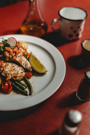 arabic dish with meat and vegetables