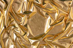 Golden wavy abstract background