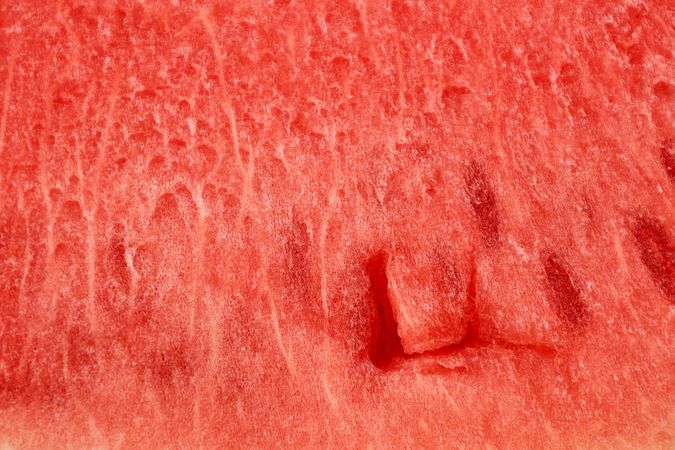 No Seeds Red Ripe Watermelon Texture