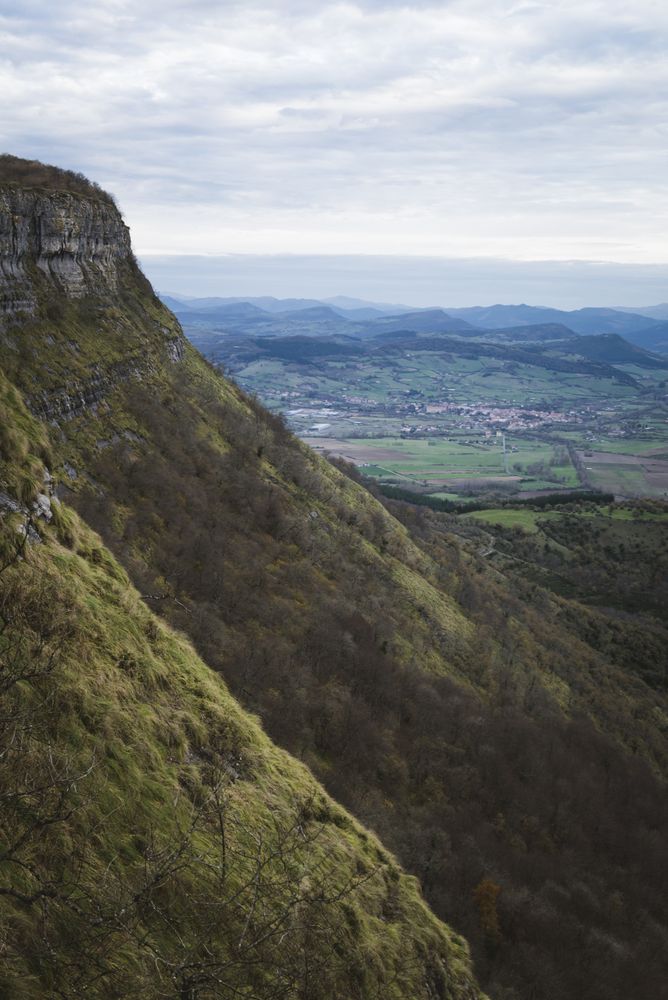 Green mountain valley