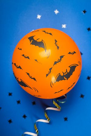 Concept of Halloween mood, Halloween vibes balloons