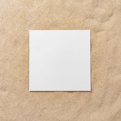 Sand with central square
