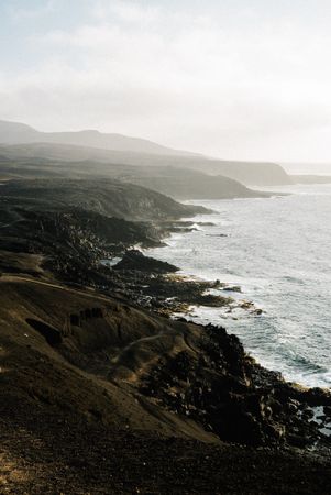 Beautiful coast of Lanzarote