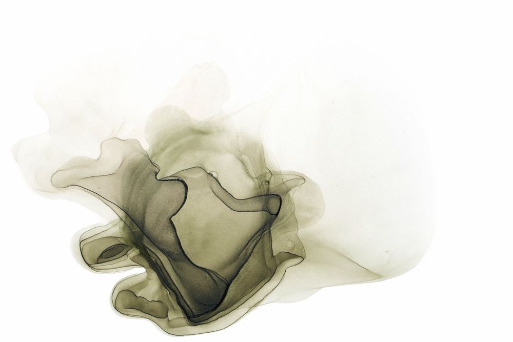 Alcohol ink abstract