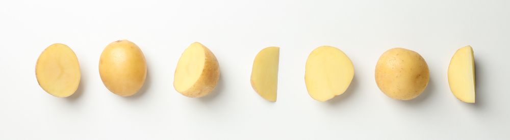 Banner of potato wedges