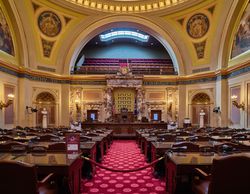 The Senate Chamber at the Minnesota Capitol in St. Paul, Minnesota DbGQA5
