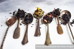 Loose Leaf Tea In Vintage Spoons - Free Photo (5Q2xMN) - Noun Project