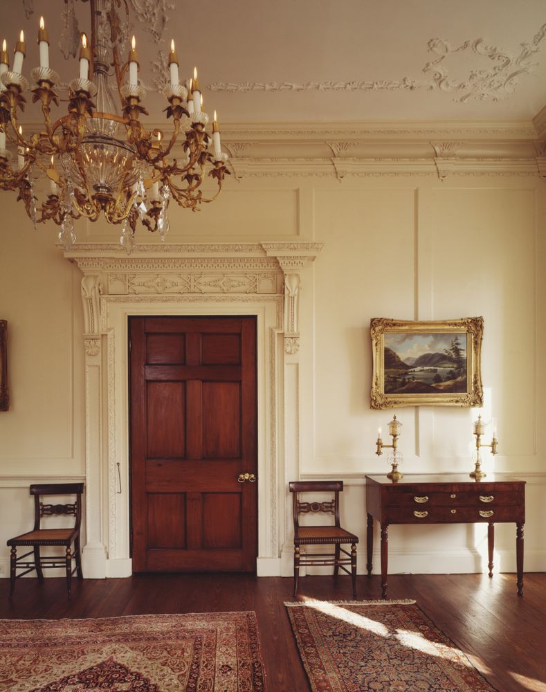 Parlor, Miles Brewton House, Charleston, South Carolina