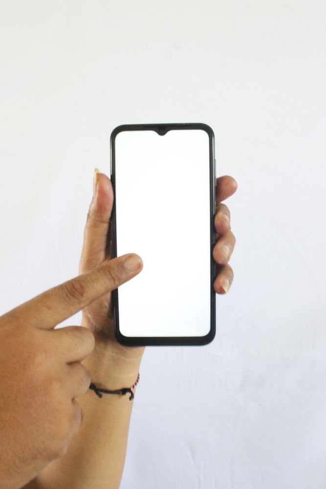 Smartphone Mockup With Exclusive Color And Texture