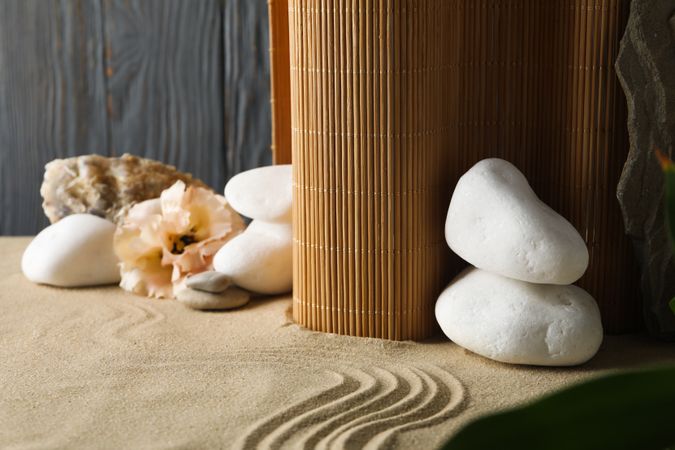 Composition for Zen, Relaxation, Harmony and Balance concept