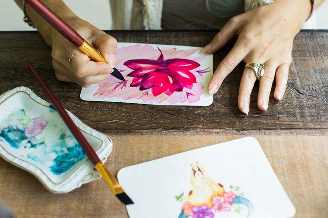 Watercolor painting