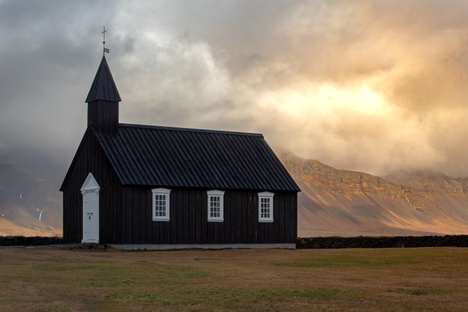 Budir church in Staðarsveit,  Iceland