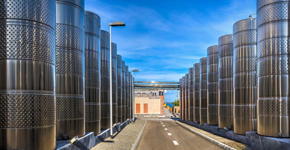 Modern winery in Shabo village, Odessa, Ukraine