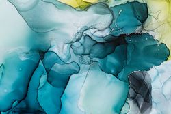 Modern art with Alcohol Ink