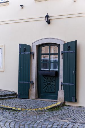 Decooration of the building in Old Prague