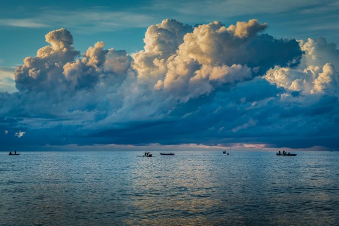 Clouds over Lake Malawi