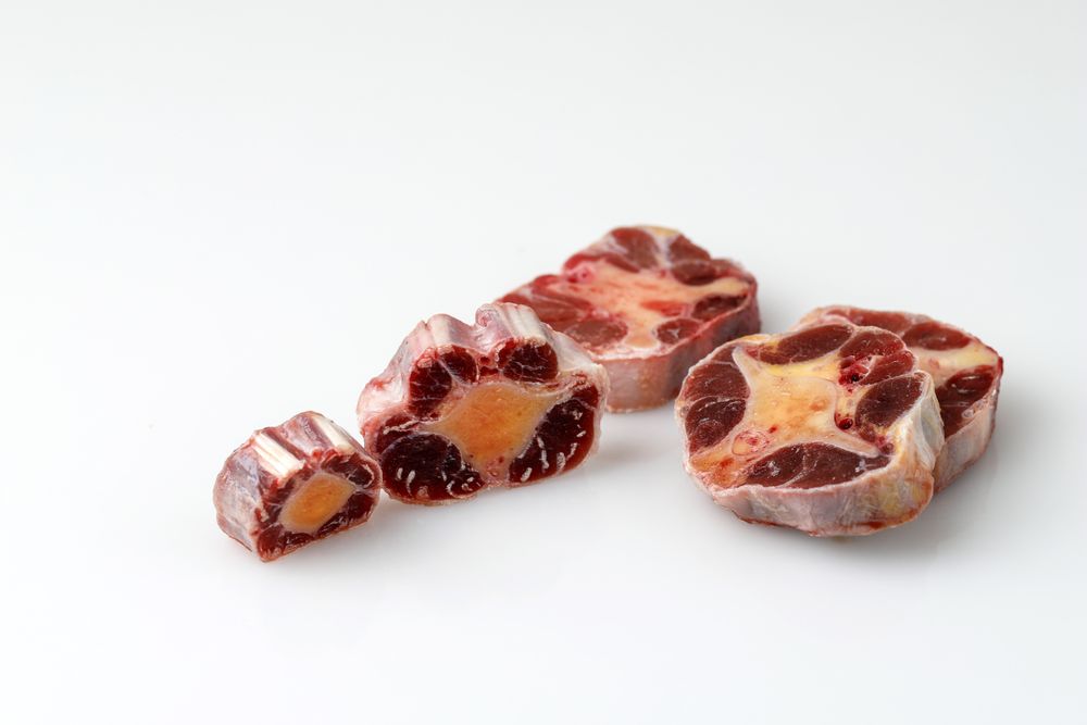 Raw Sliced Beef Oxtail